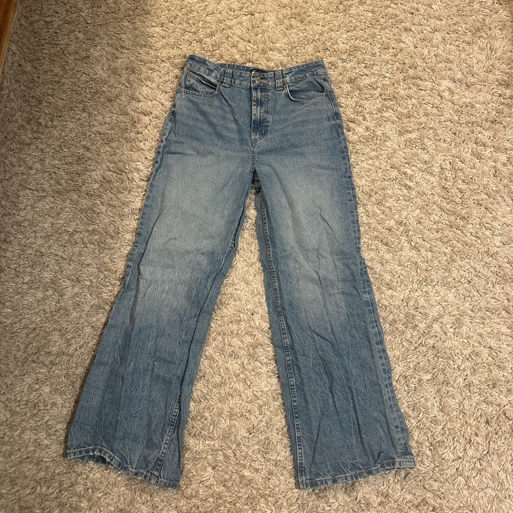 ASOS Light Blue Flare Jeans